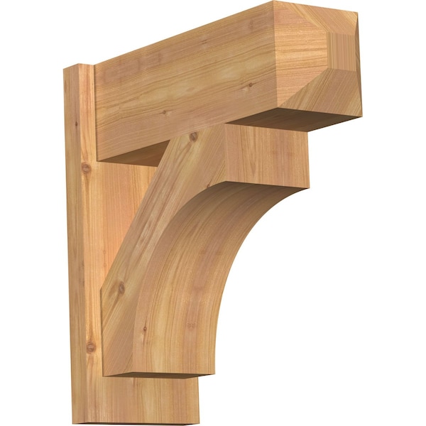 Ekena Millwork Westlake Smooth Craftsman Outlooker, Western Red Cedar, 7 1/2"W x 20"D x 20"H OUT08X20X20WTL04SWR - main